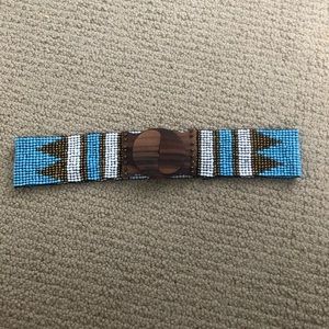 Beaded belt